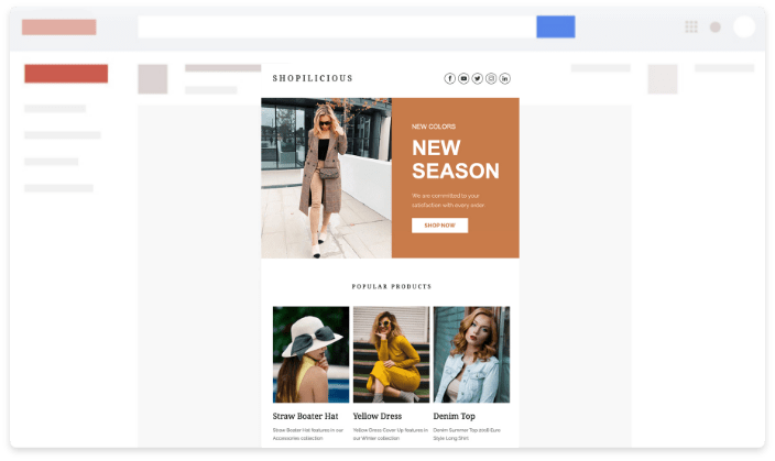 ugc en campaña de correo electrónico