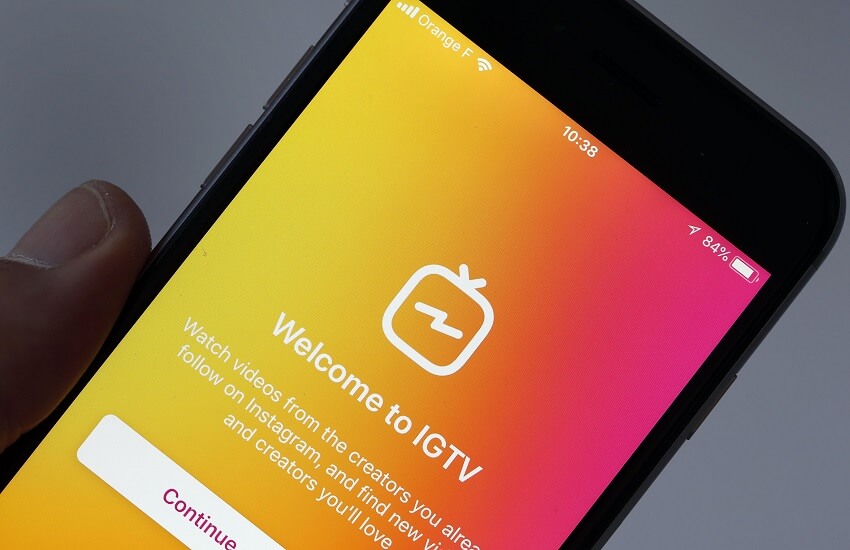 Televisión social IGTV