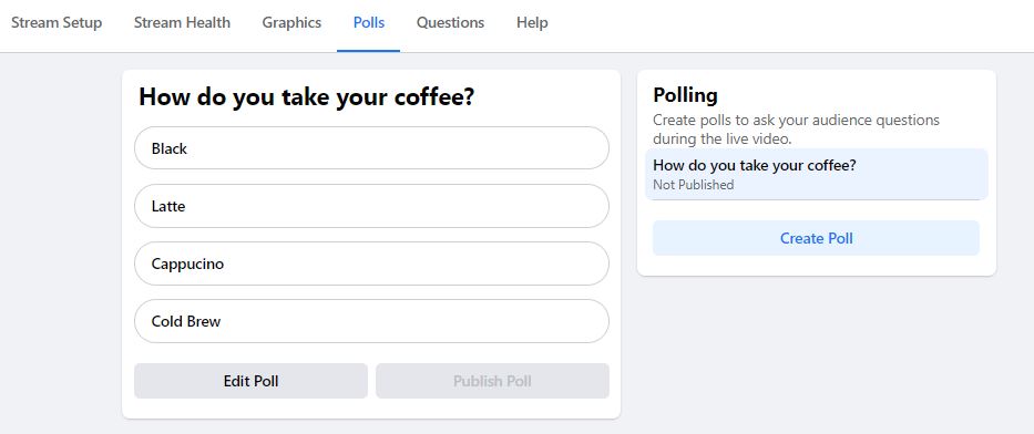 Virtuele evenementenpeilingen