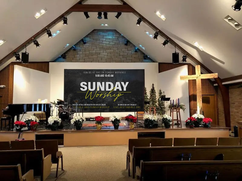 Charme van de zondagse dienst