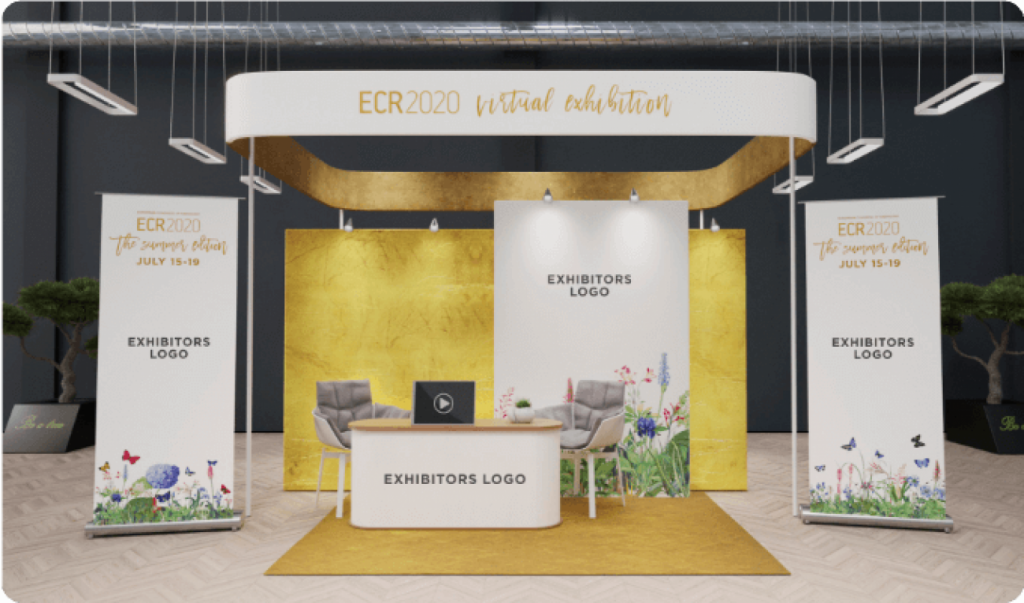 Virtual trade show booth