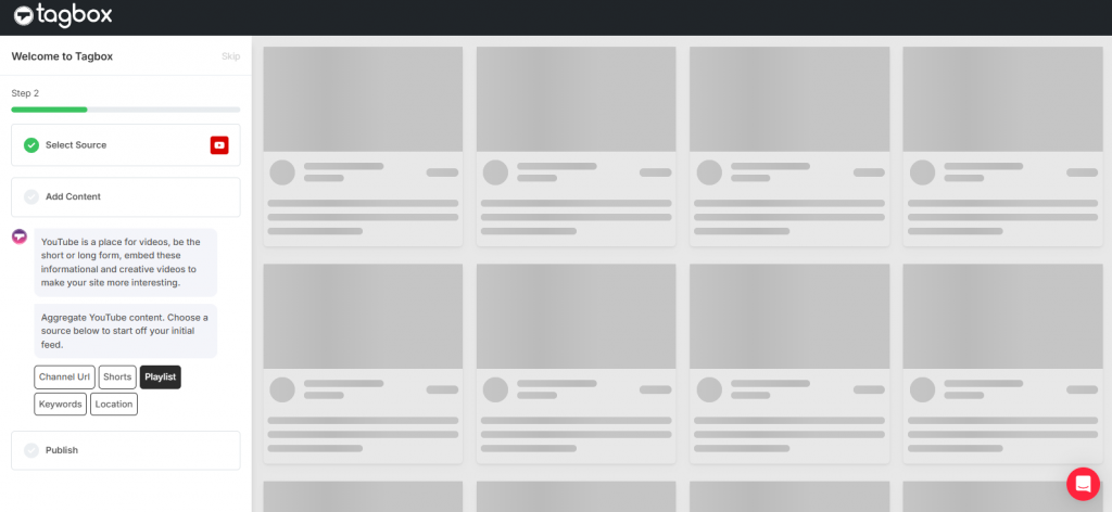 seleccionar lista de reproducción