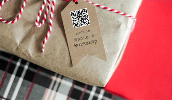Códigos QR para mensajes de regalo personalizados