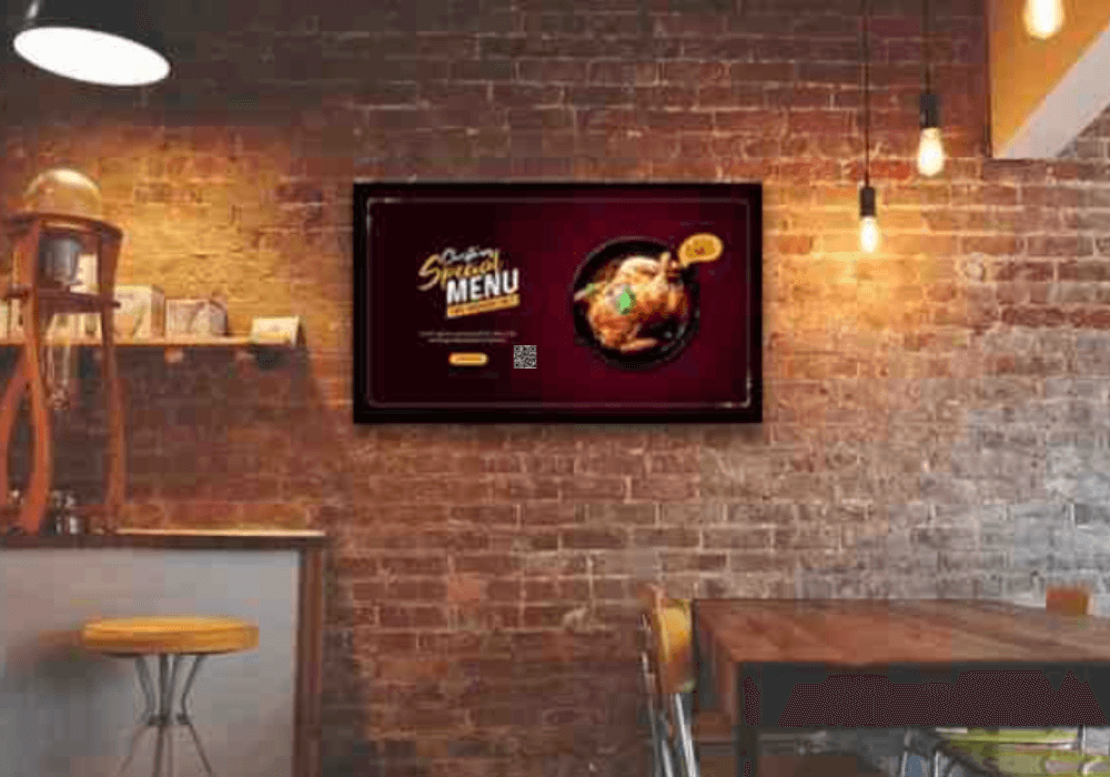 Códigos QR para el menú de la tienda