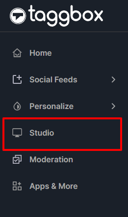 Estudio de visualización Taggbox