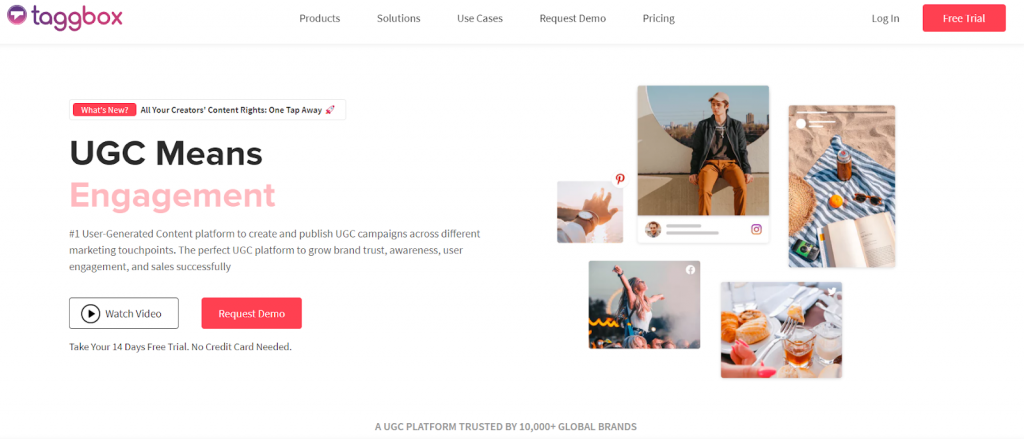 Taggbox - 最佳社交媒体聚合工具