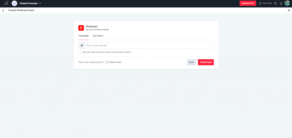 embed Pinterest on website