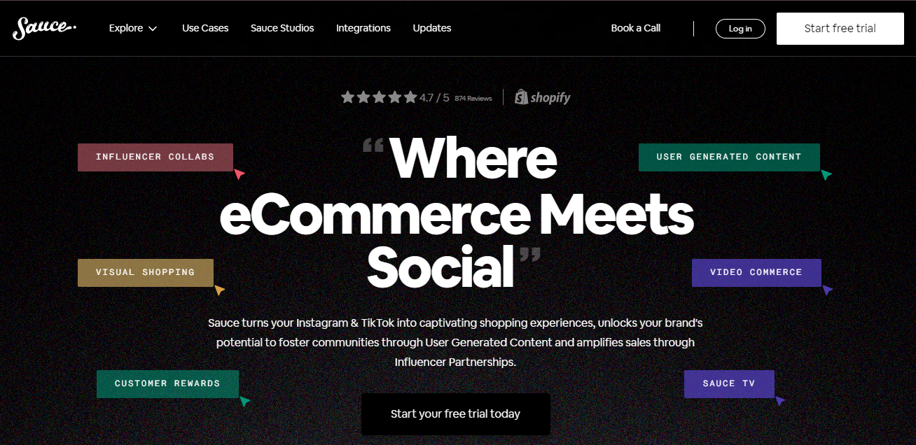 Salsa - Plataformas UGC