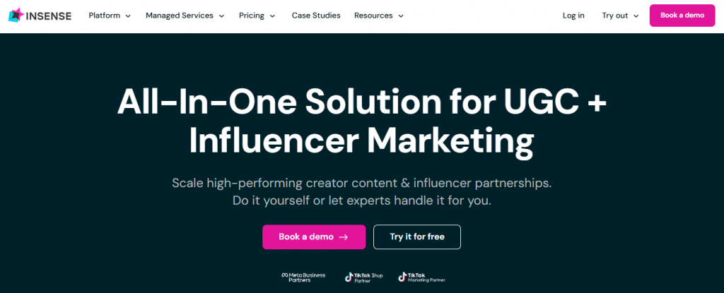 Insense - Plataforma UGC