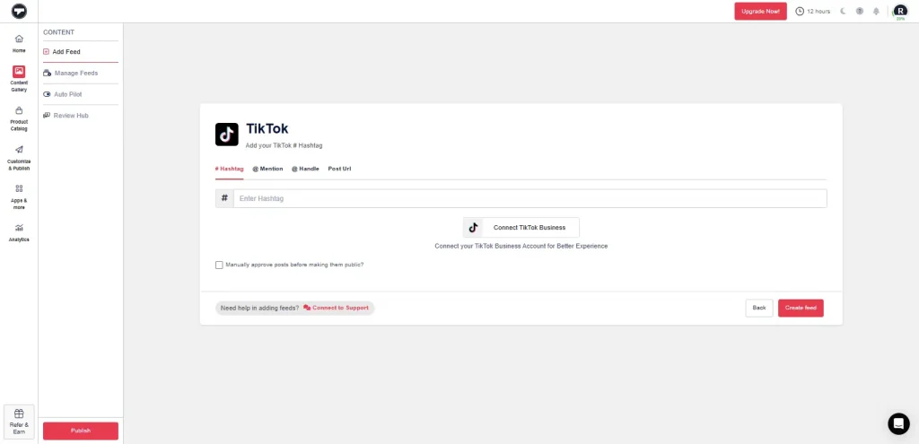 Elija el tipo de conexión