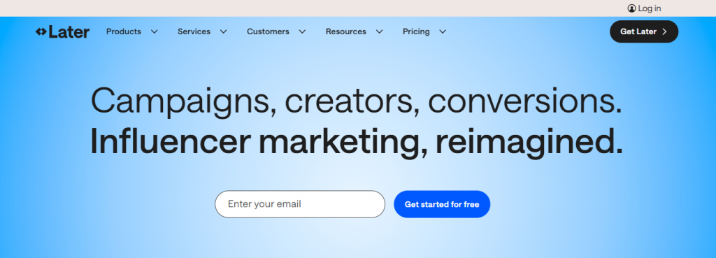Plus tard - outils de planification Instagram