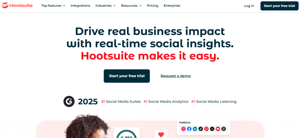 Hootsuite - outils de planification Instagram
