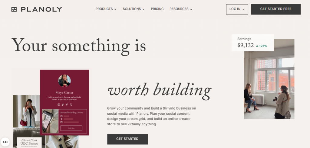 Planoly - outils de planification Instagram