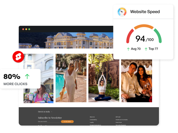 widget otimizado para SEO