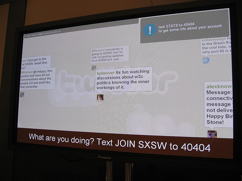 Twitter at SXSW