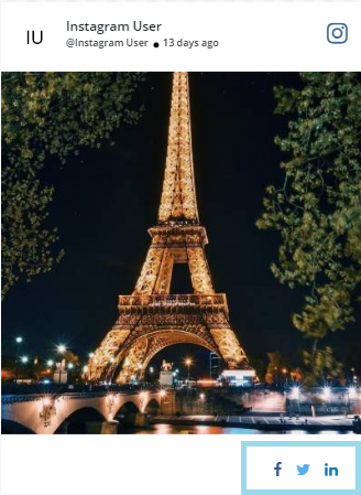 Social Media-Widget einbetten