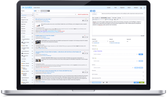 content curation tools