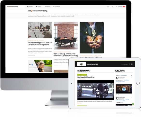 content curaiton tools