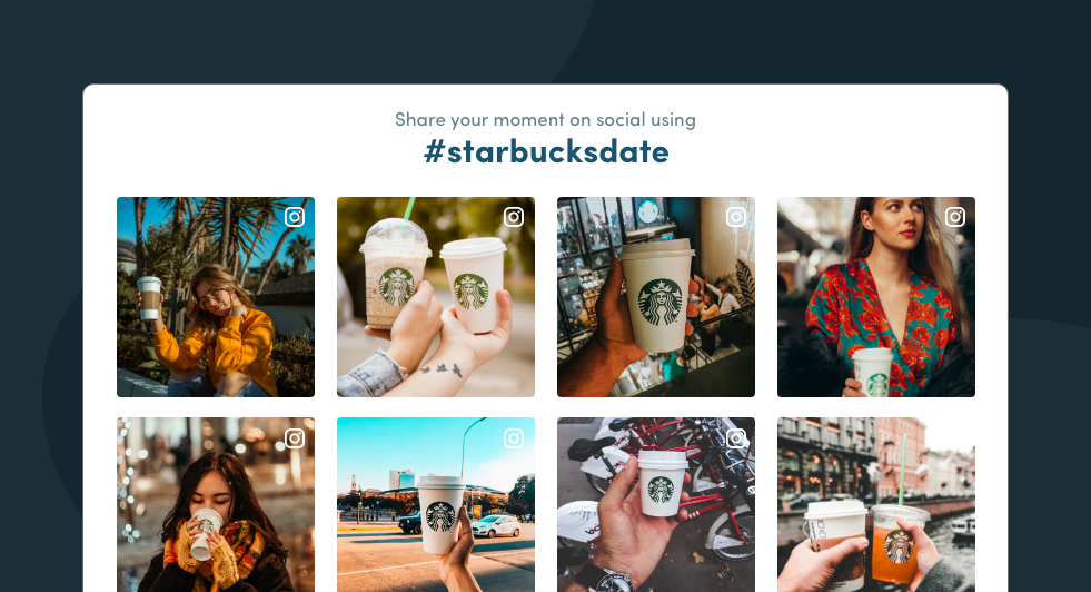 impliciete toestemming - starbucksdate campagne