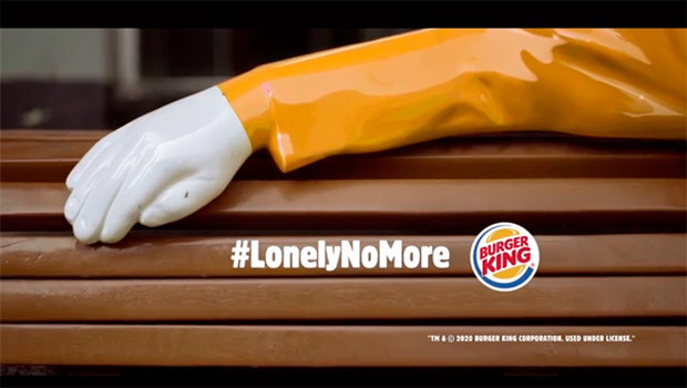 Burgerking valentine's day campaign
