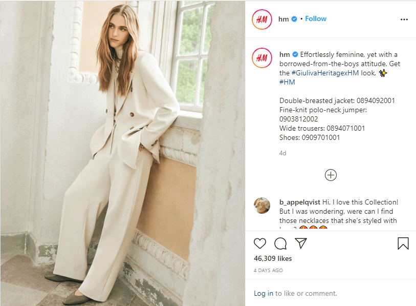 Shoppable social media content