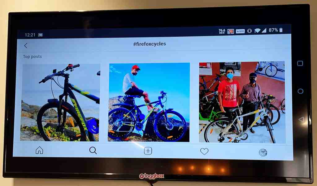 Instagram Live op tv vanaf een Android-apparaat
