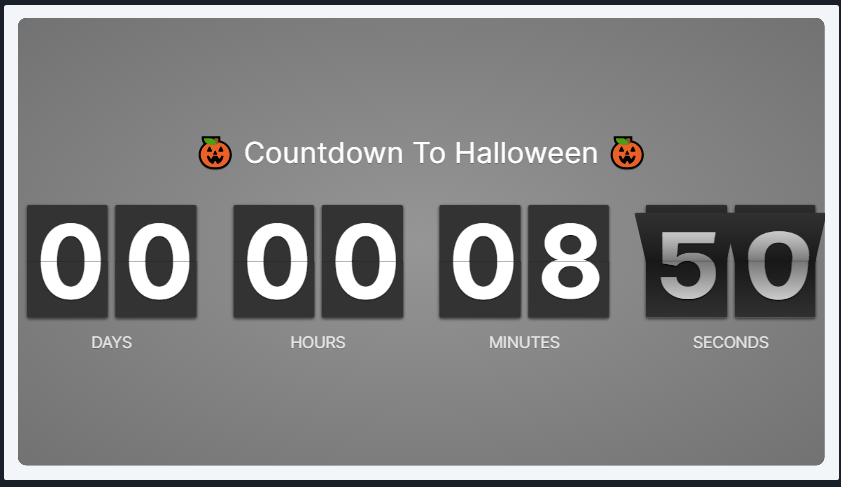 Halloween-Countdown-Timer