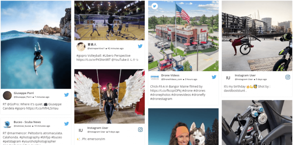 ウェブサイトにソーシャルメディアウィジェットを埋め込む