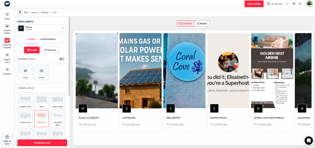 choose the right theme