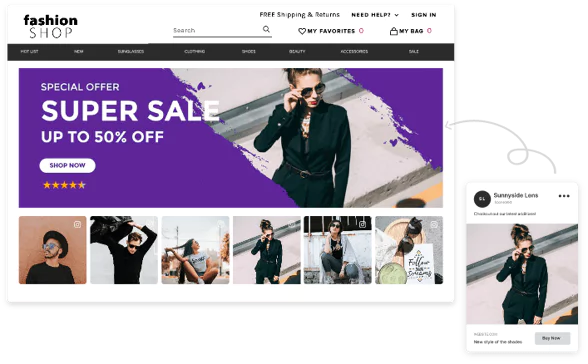 Repurpose Influencer content shoppable