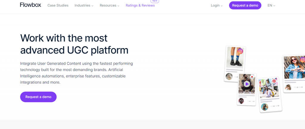Flowbox - ソーシャルウォールツール