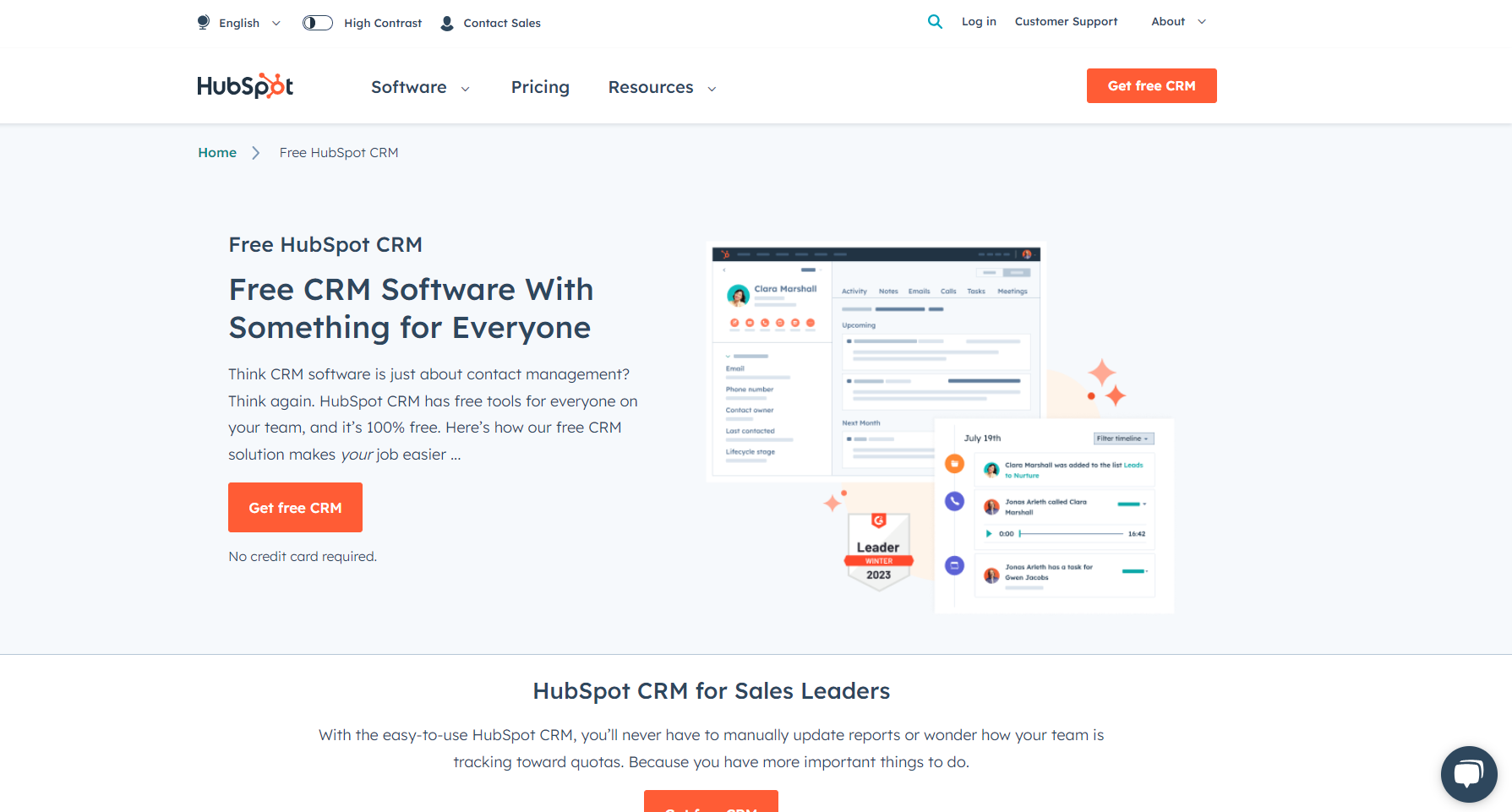 HubSpot CRM - Customer Relationship Management