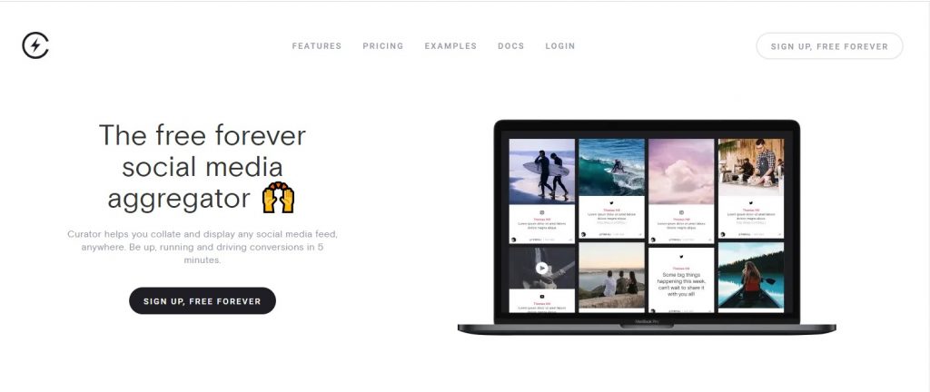 curator alternatieve taggbox