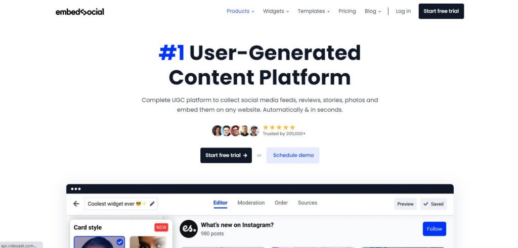 sociale alternatieve taggbox insluiten
