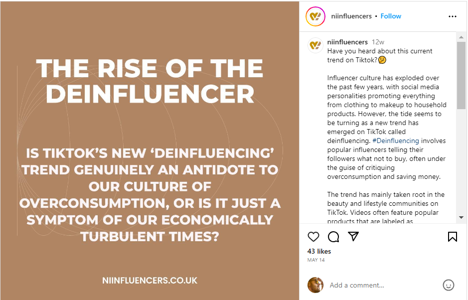 Opkomst van de-influencers
