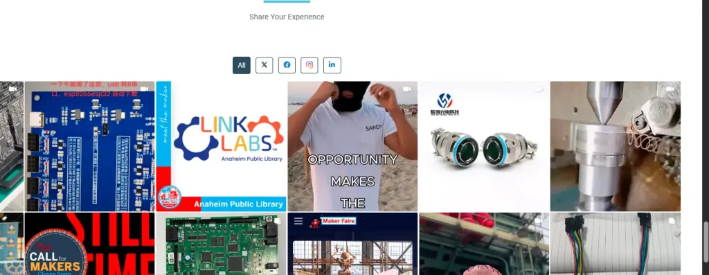 Maker Faire Social-Feed