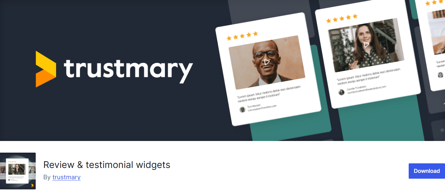 Trustmary wordpress plugin