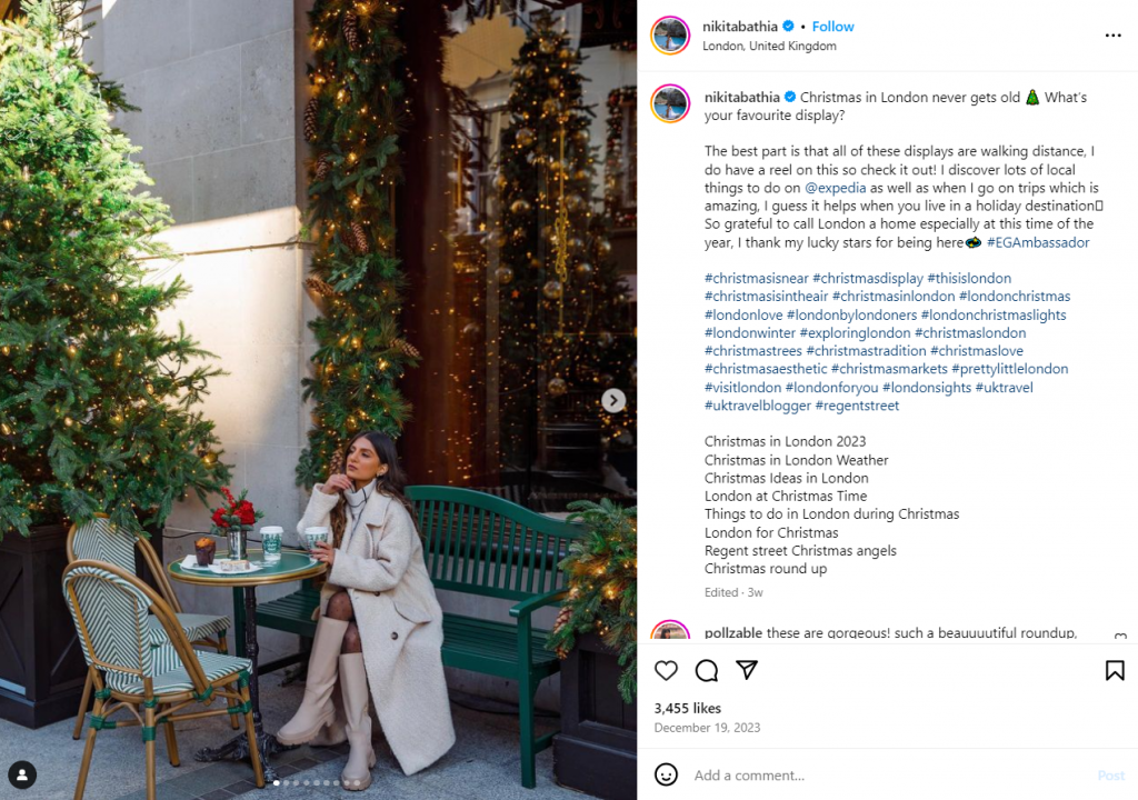 旅行ブランド向けユーザー生成コンテンツ