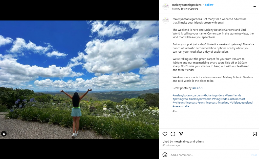 旅行ブランドのUGC