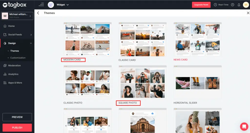 aggiungi feed di Facebook sul sito web