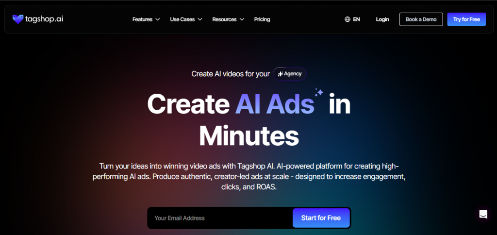 Tagshop AI SaaS Affiliate Program