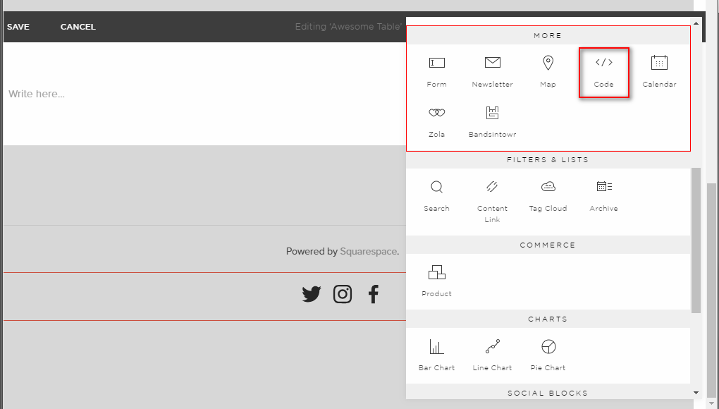 如何在 Squarespace 中嵌入 Facebook 评论