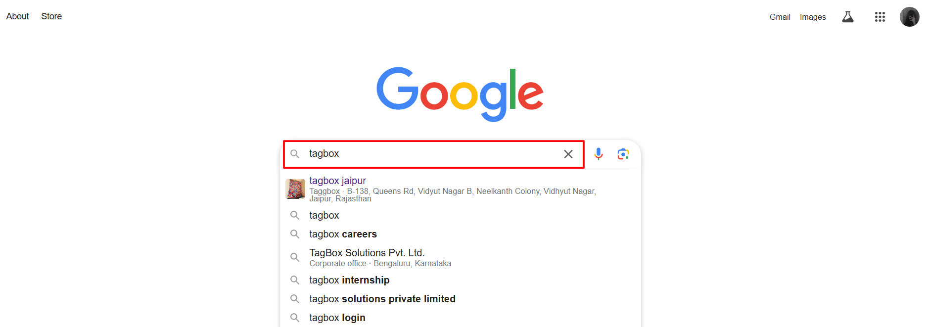 rechercher une marque pour un avis Google