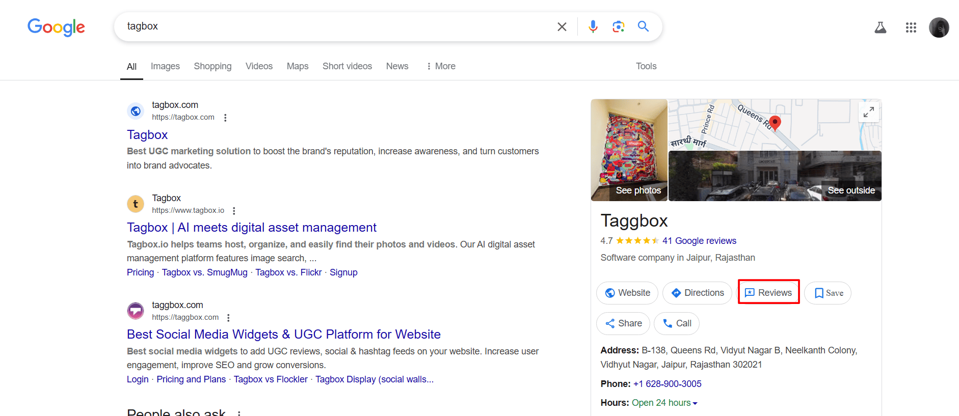 accéder aux avis sur Google My Business