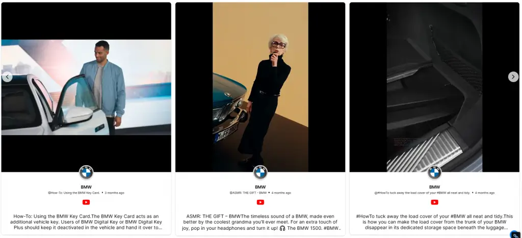 Control deslizante de YouTube