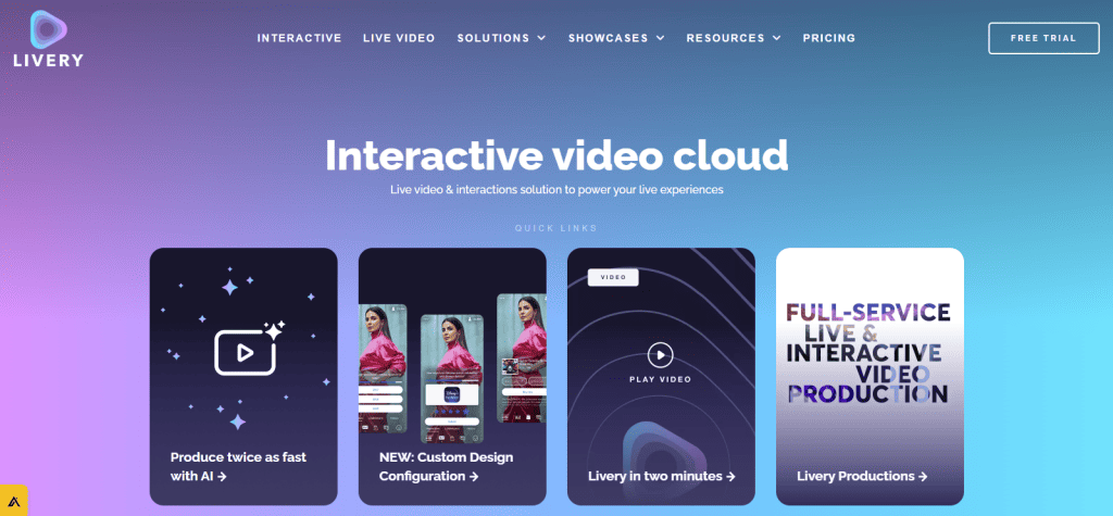 Shoppable Video Platform - Livery Video