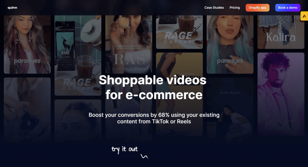 Shoppable Video Platform - Quinn