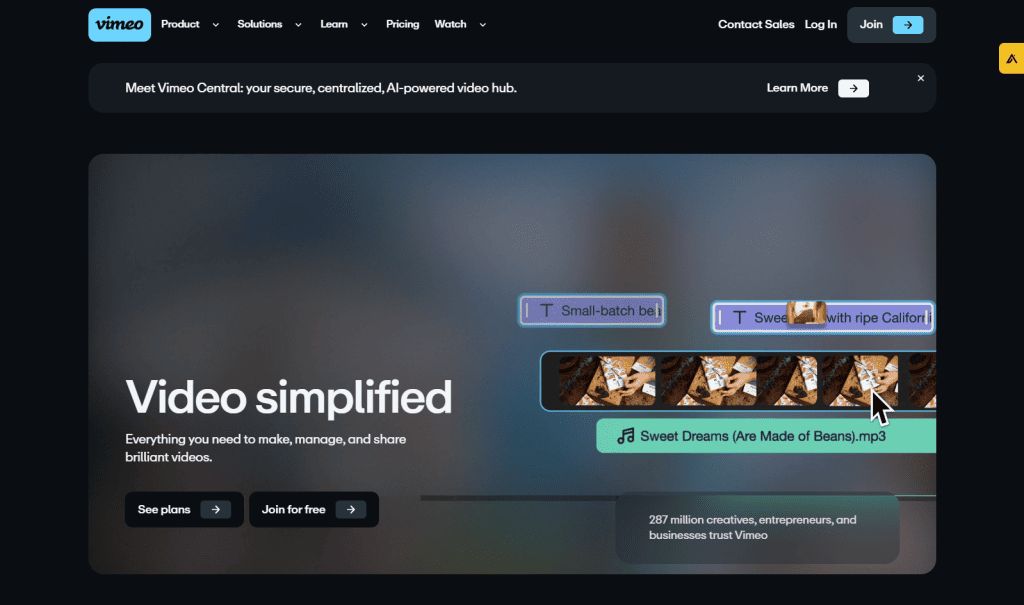 Shoppable Video Platform - Vimeo