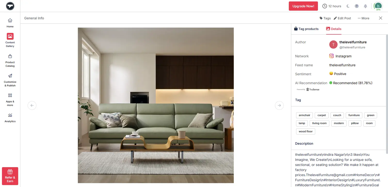 Add required product details