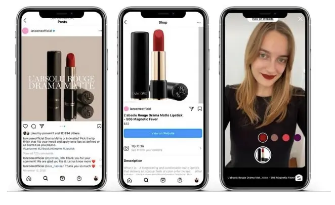 Compras con RA en el comercio electrónico